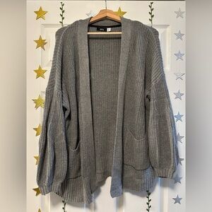 BDG Light Grey Cardigan